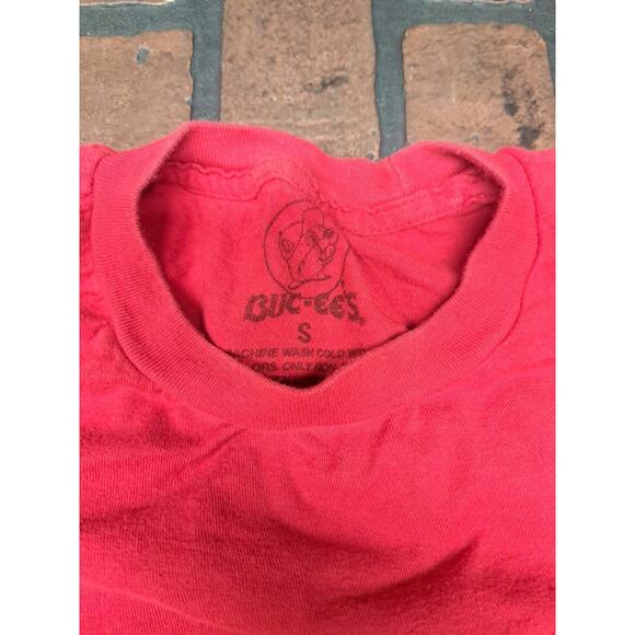 Buc-ees - Sz Small -Bucky The Beaver Red Graphic Buce Tshirt Shirt - Picture 2 of 3